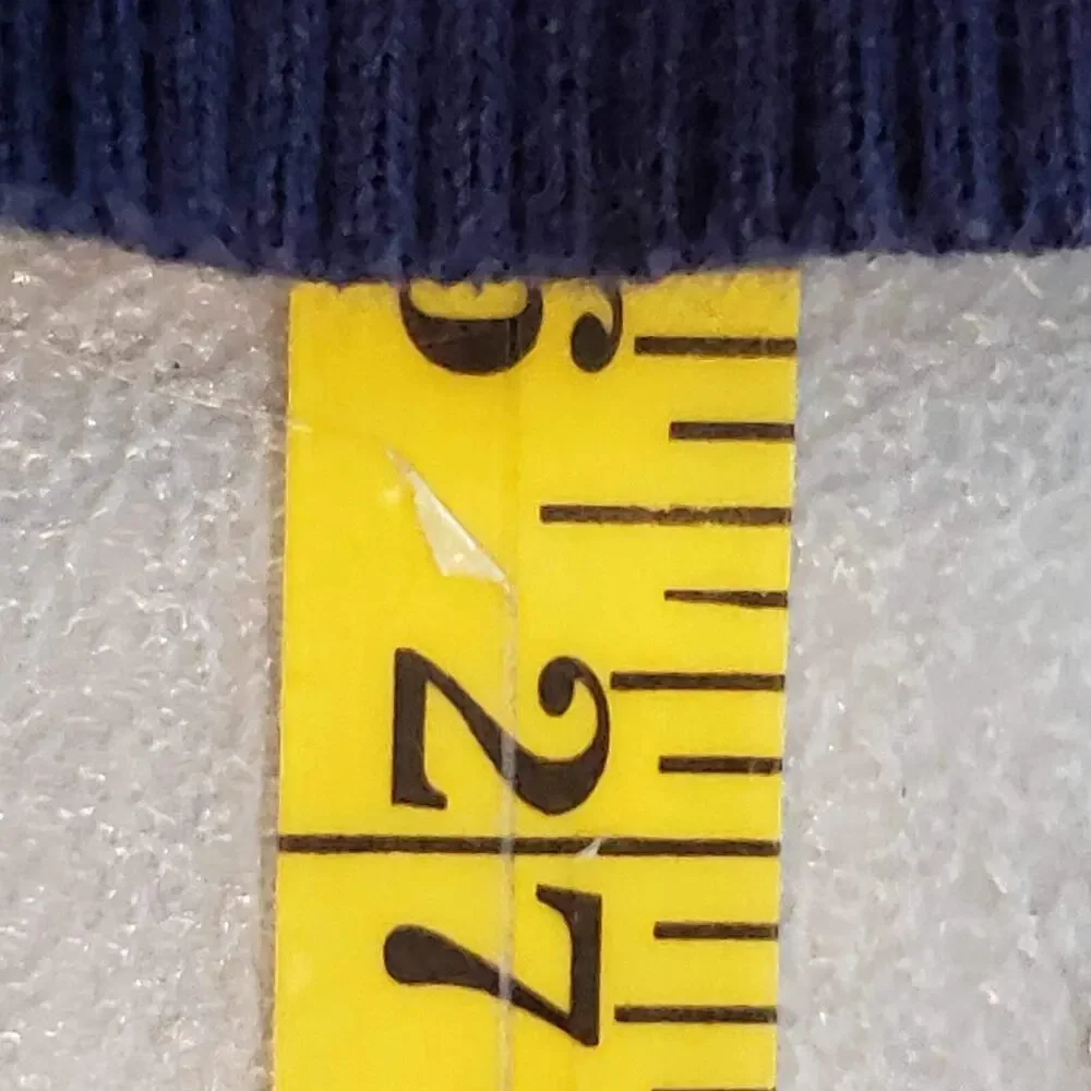 Lauren Ralph Lauren RLL Women’s Size Large L Turtleneck Blue Pink Striped